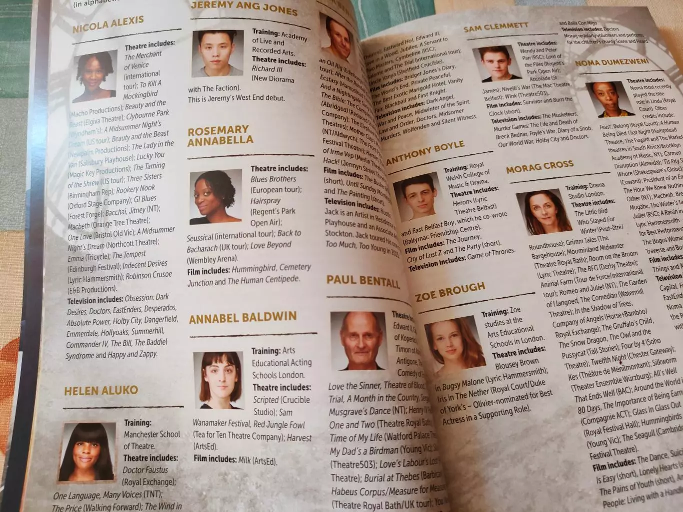 Гарри Поттер и Проклятое Дитя / Harry Potter and Cursed Child - театр.программка 4