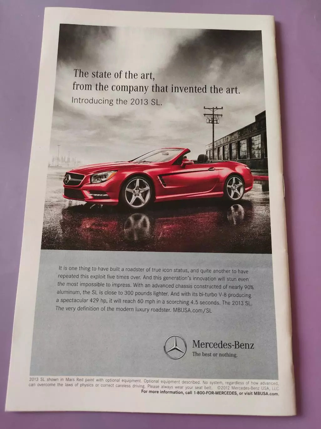 Театральная программка - афиша - Marquis Theatre. Evitа -июль 2012 года. 1