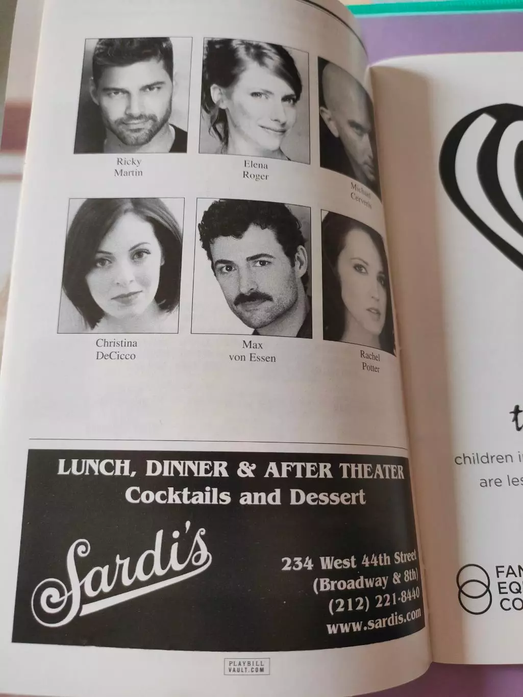 Театральная программка - афиша - Marqui Theatre с анонсом на январь 2013 года. 4