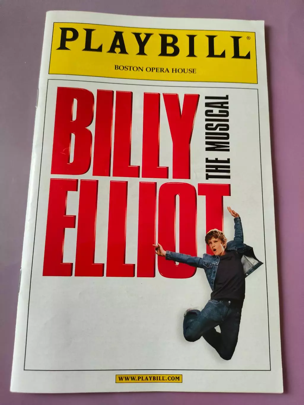 Театральная программка - афиша - Boston Opera House с анонсом на июль 2012 года.