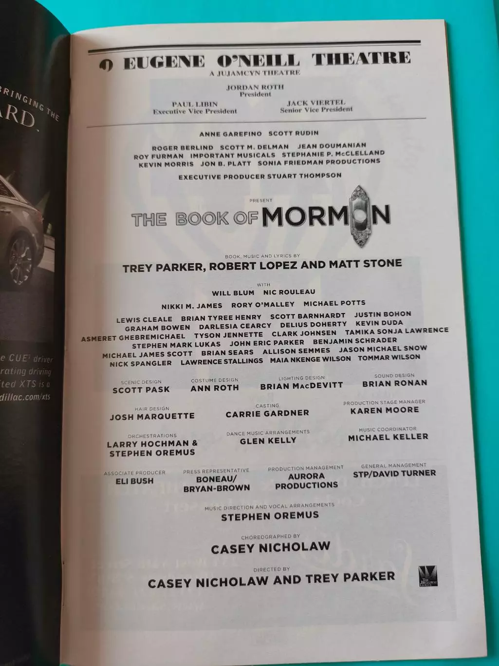 Театральная программка - Palace Theatre - ANNIE - август 2012г. 1