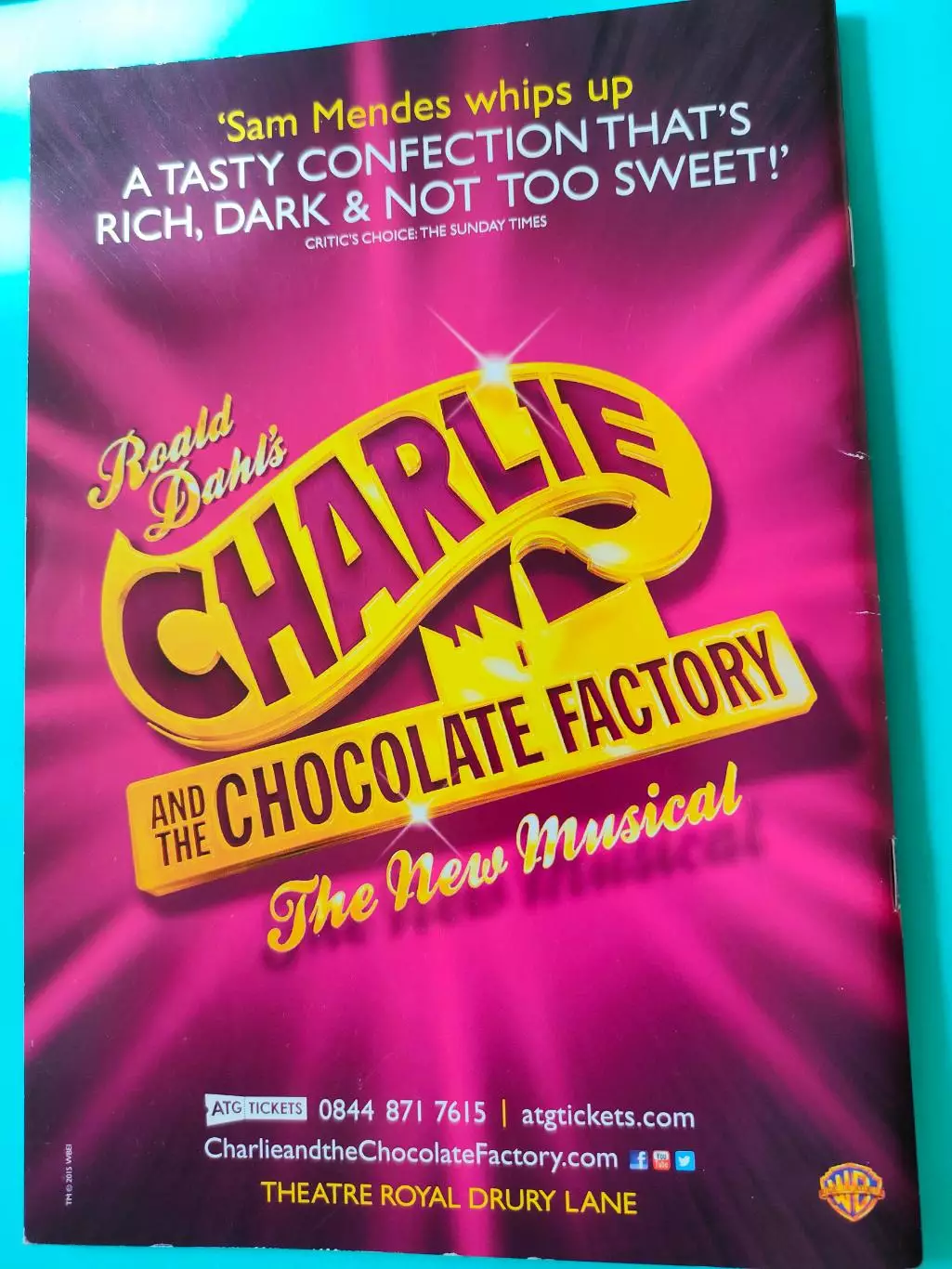 Театральная программка - Savoy Theatre - GYPSY. 3