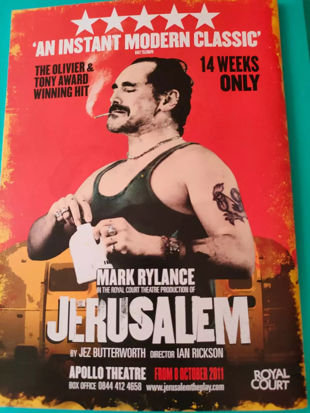 Театральная программка - VAUDEVILLE THEATRE - BRIKEN GLASS. 3