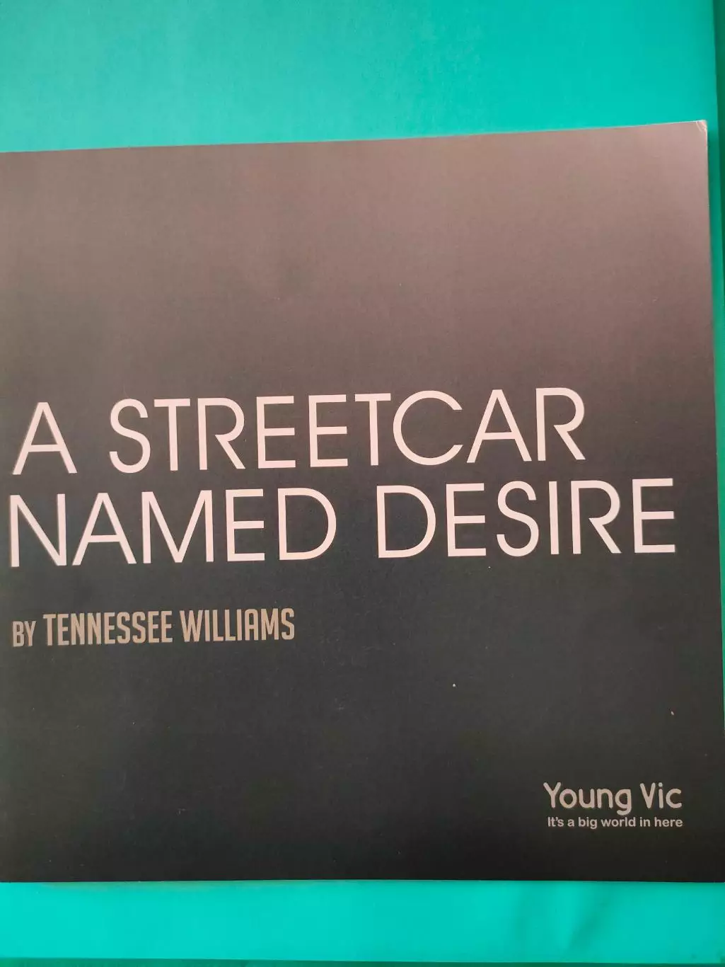 Программа - A STREETCAR NAMED DESIRE by TENEESSEE WILLIAMS..