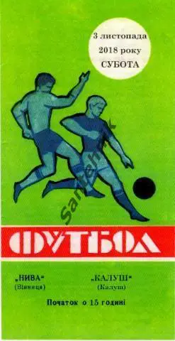16 Нива Винница - Калуш 2018-2019 (18-19) альт. 03,11,18 - 4 стр.