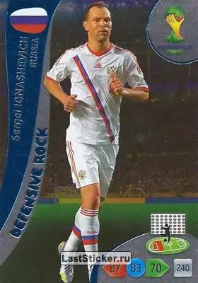 Карточка Адреналин, ЧМ14, Сергей Игнашевич.