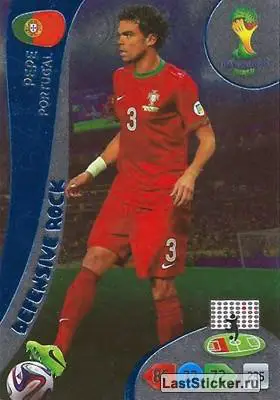 Карточка Адреналин, ЧМ14, Пепе.