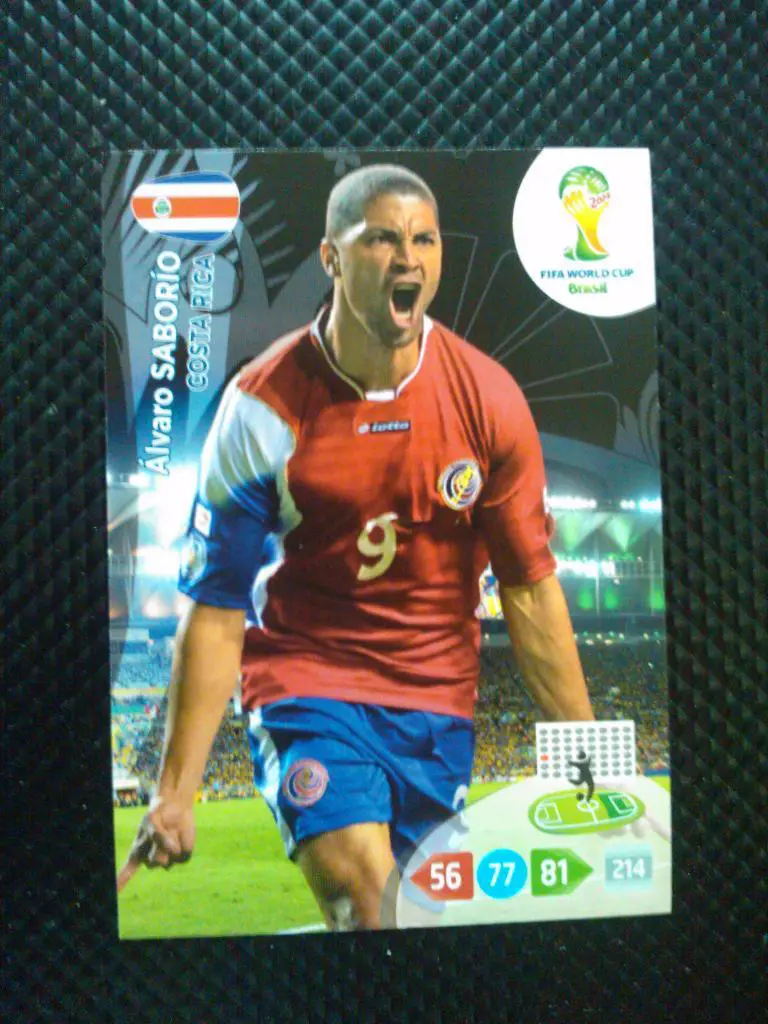 PANINI Чемпионат Мира 2014. Adrenalyn XL №93 Саборио