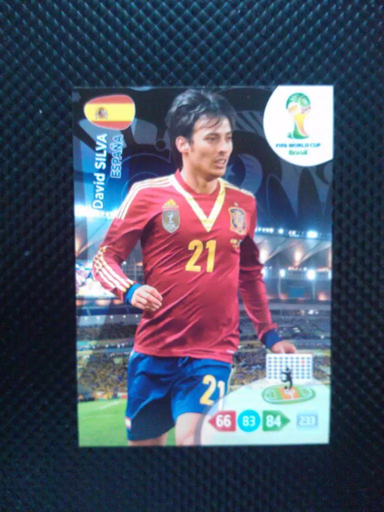 PANINI Чемпионат Мира 2014. Adrenalyn XL №152 Сильва