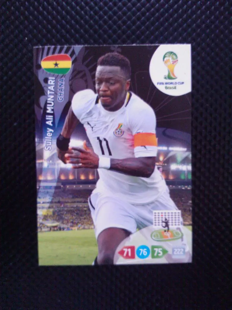 PANINI Чемпионат Мира 2014. Adrenalyn XL №173 Мунтари