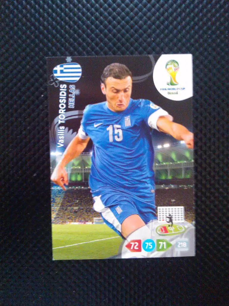 PANINI Чемпионат Мира 2014. Adrenalyn XL №180 Торосидис