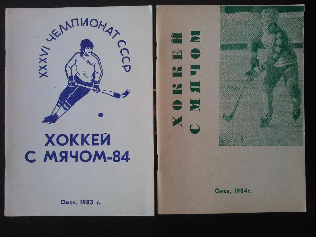 Хоккей с мячом. 1983/84 г. Омск