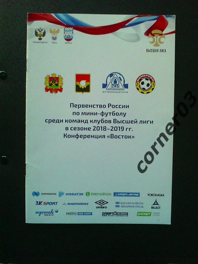 Высшая лига, зона Восток, тур в Кемерово. 2018/19.