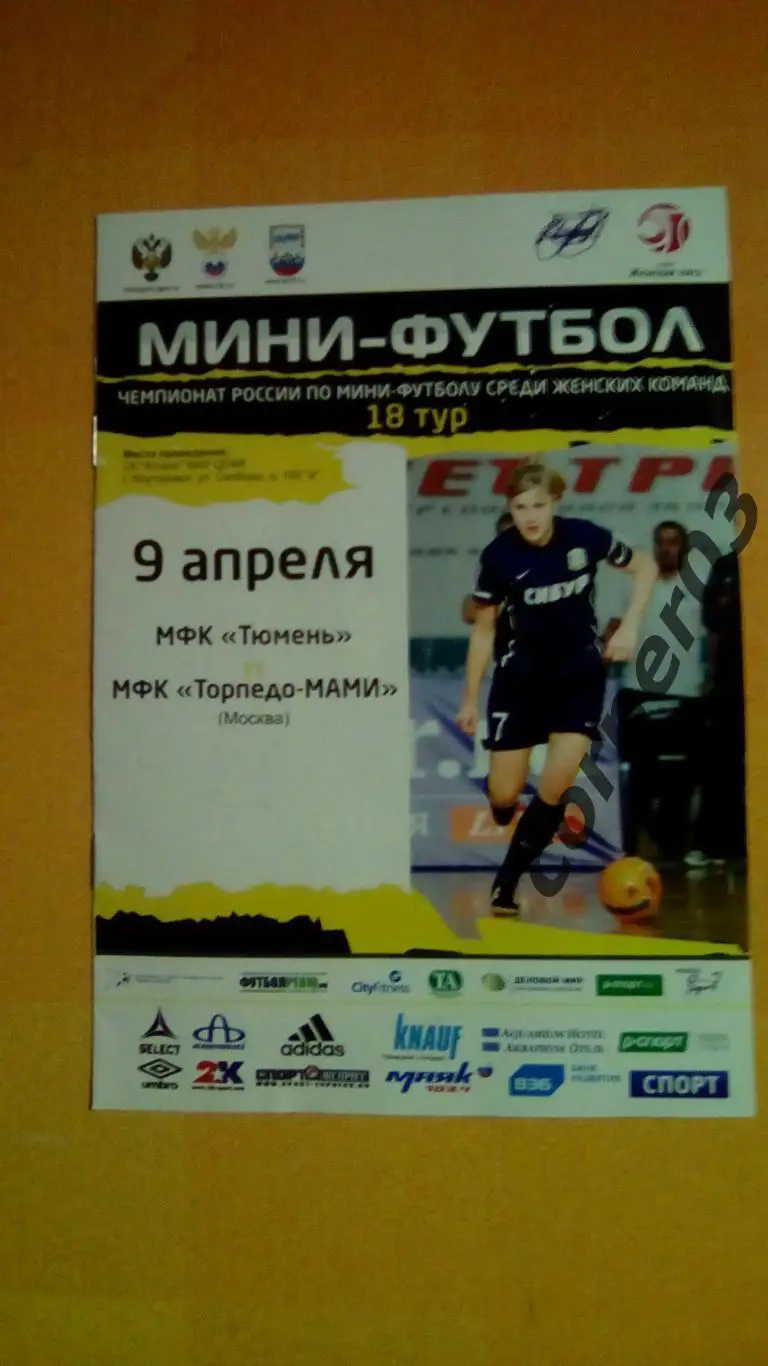 Тюмень - Торпедо-МАМИ Москва 2015-2016 Женщины