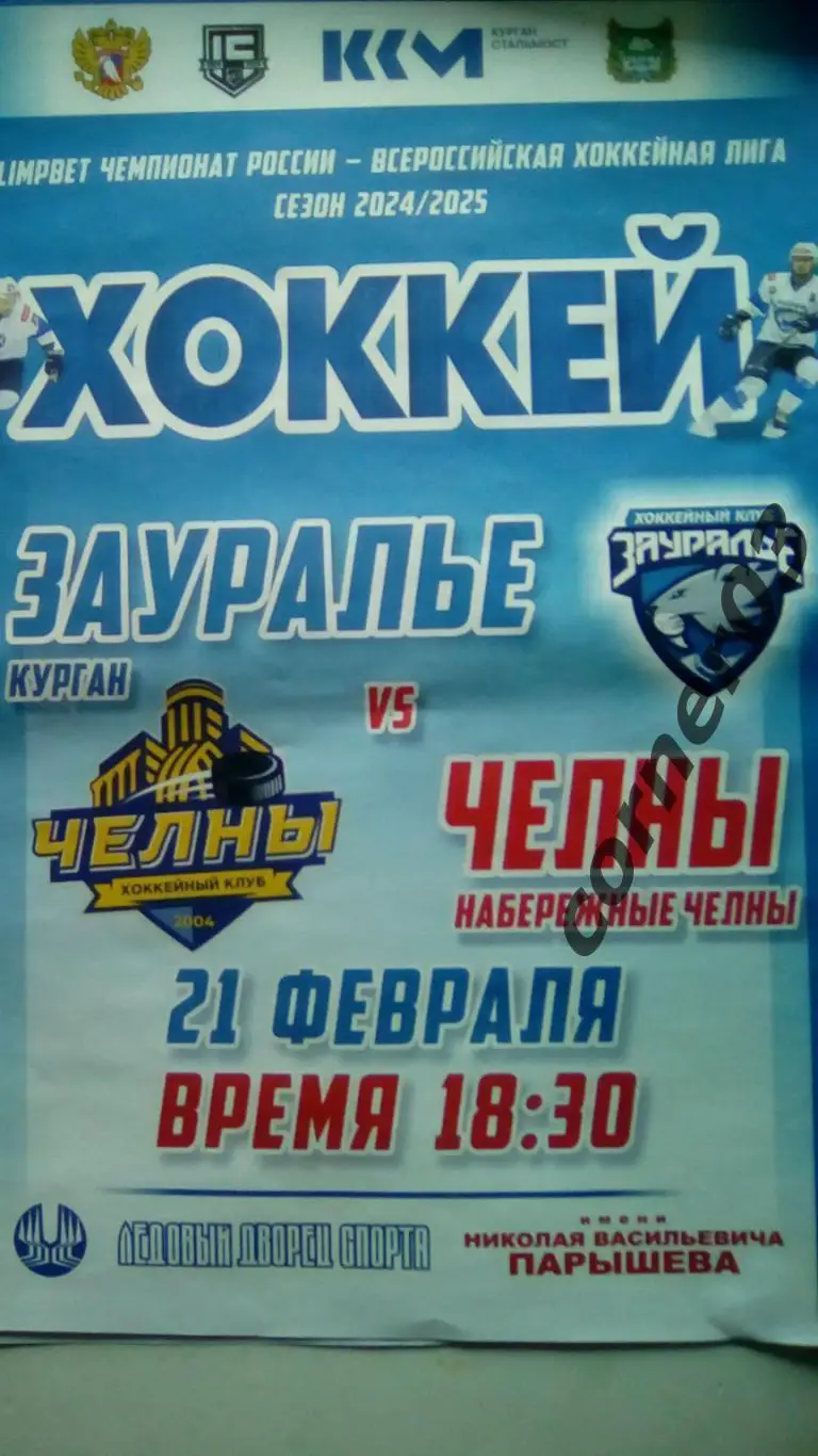 Курган - Набережные Челны 21.02.2025, А3.