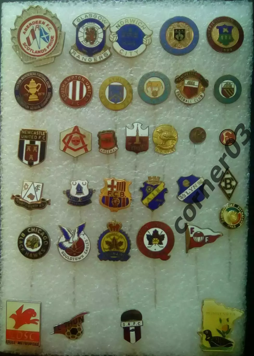 Набор знаков футбол/хоккей + штат США.