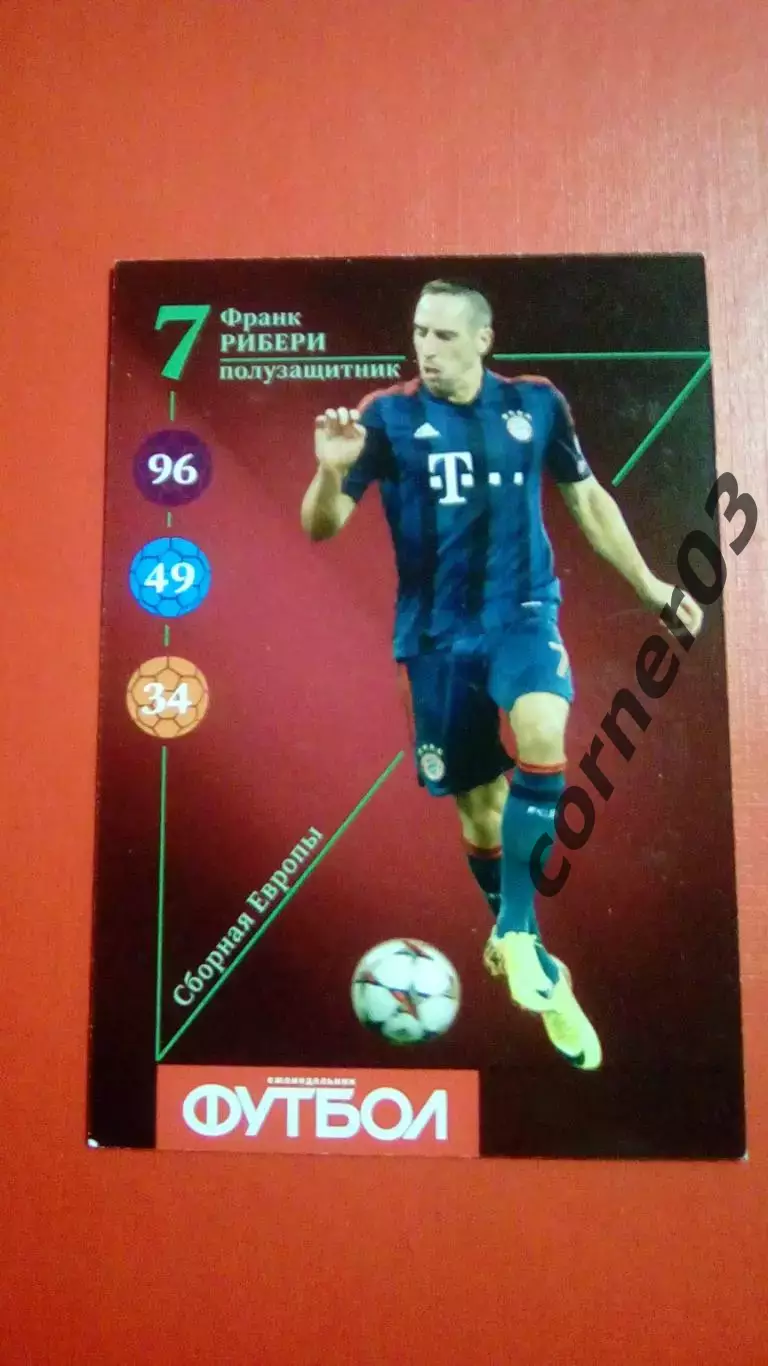 Сборная Европы. Рибери.