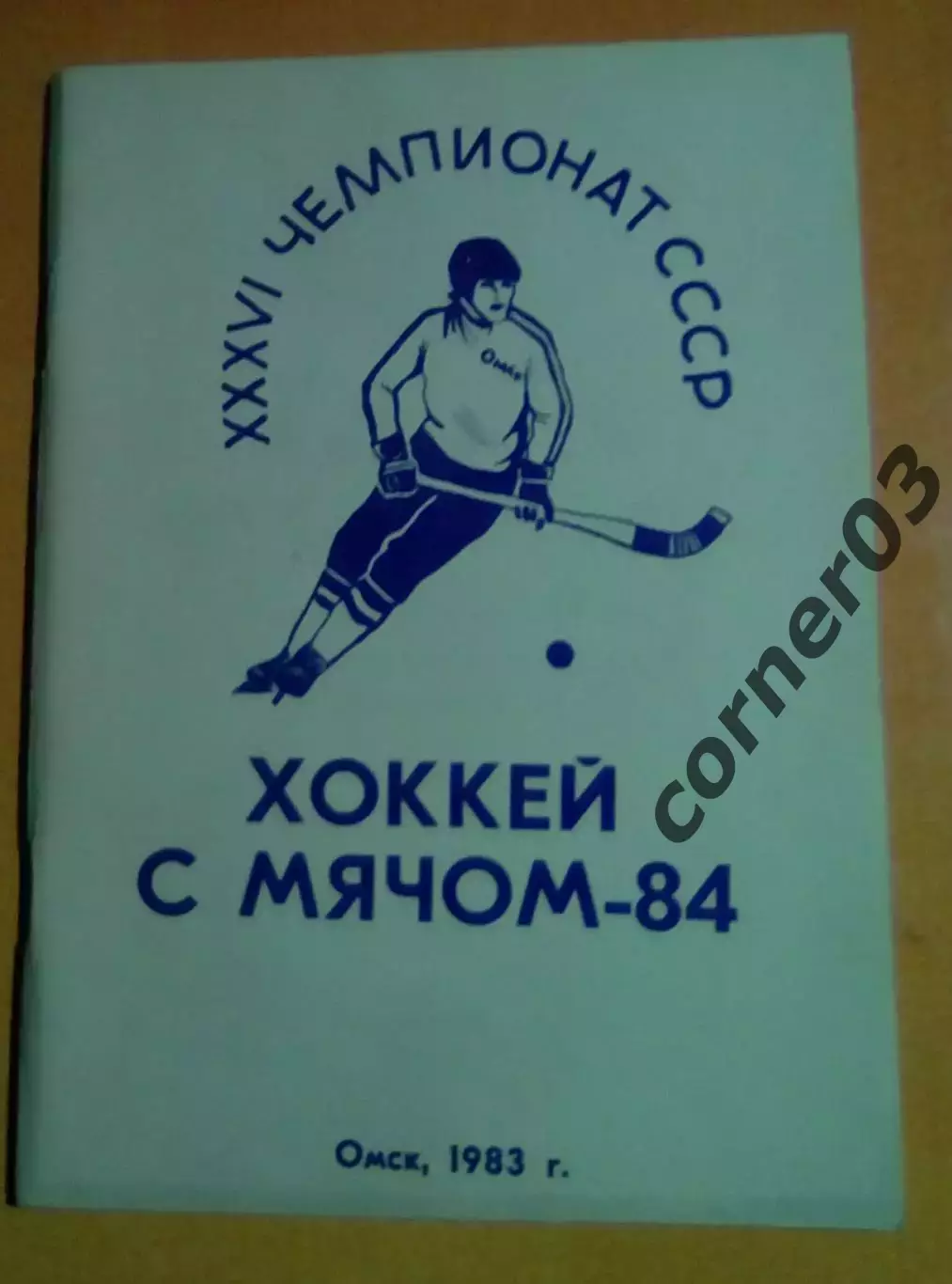 Хоккей с мячом. 1983/84 г. Омск