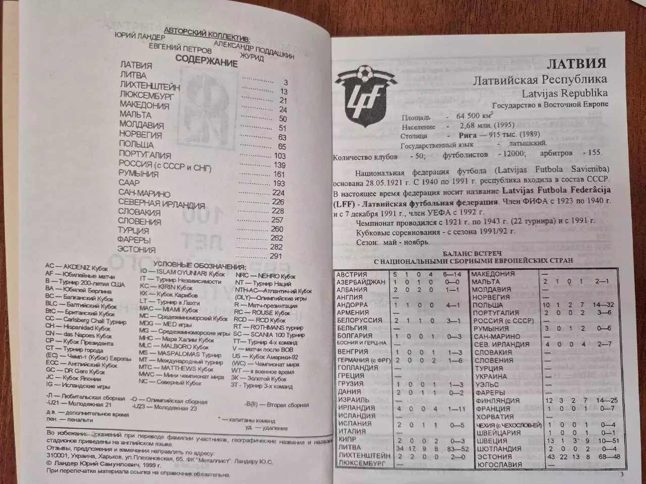 100 лет европейского футбола выпуск № 3 1