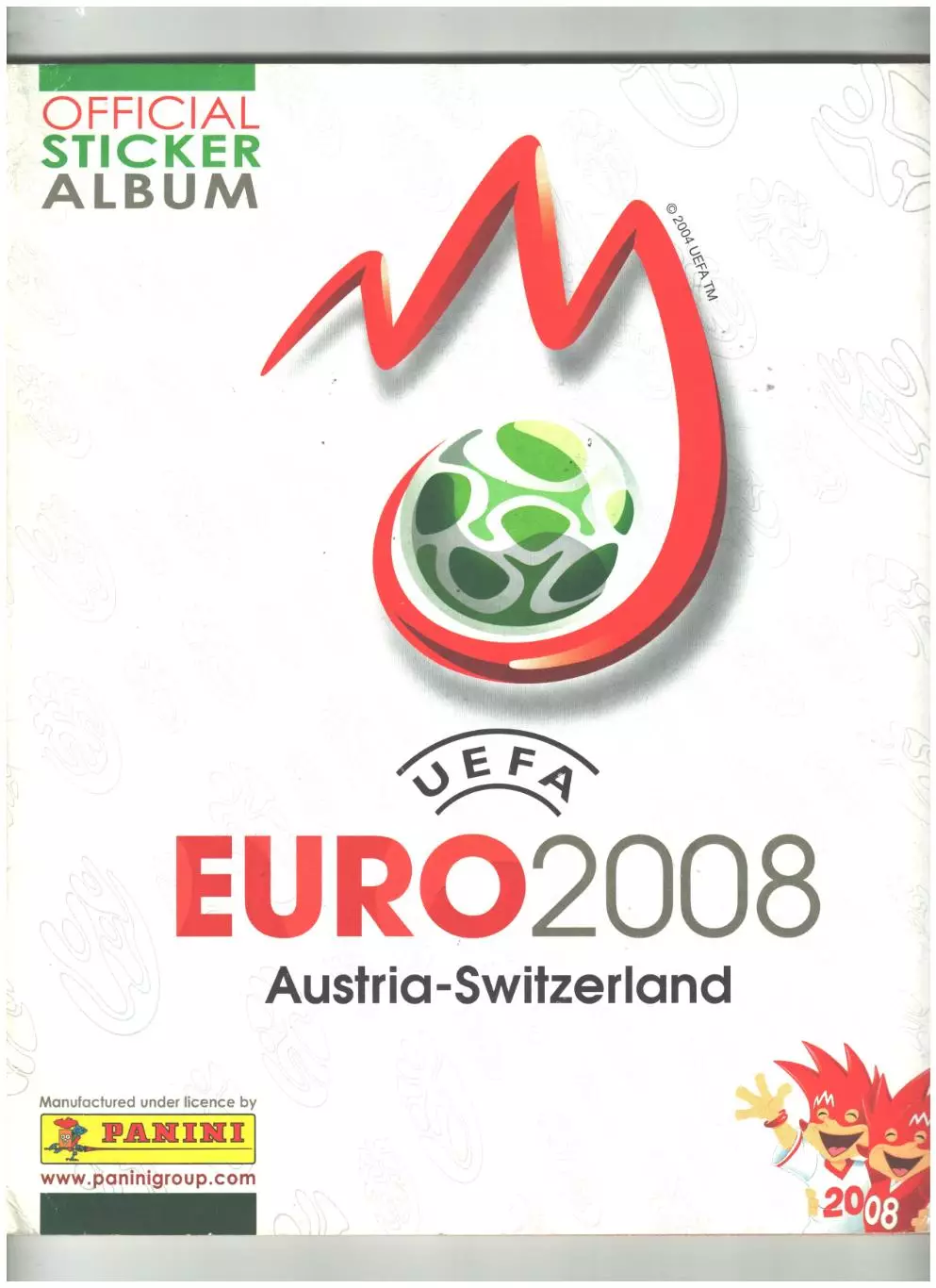 Альбом PANINI Чемпионат Европы - 2008