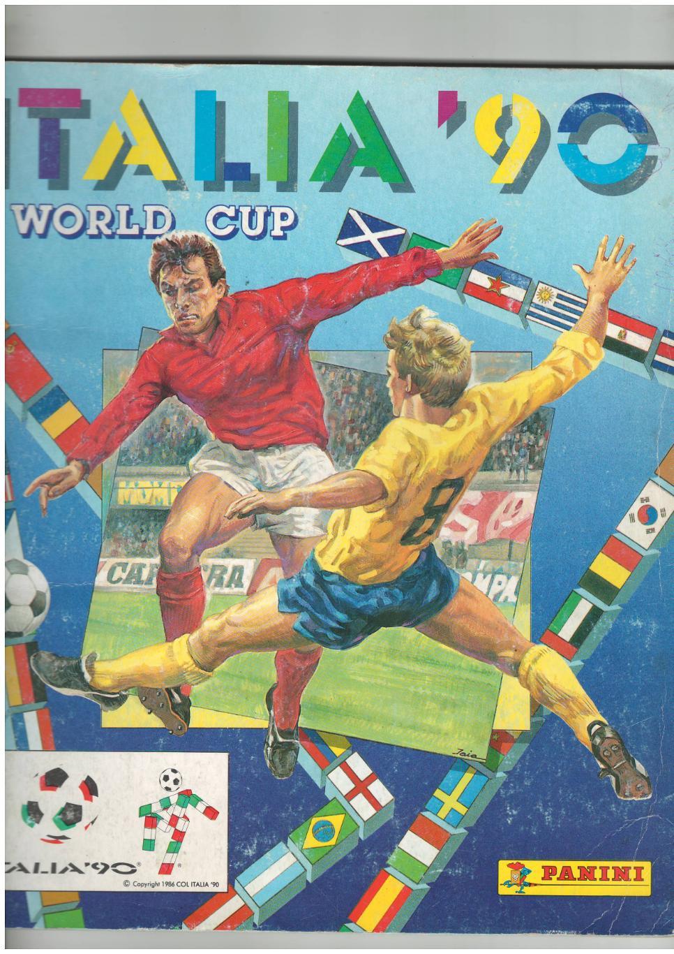 Panini альбом Чемпионат Мира - 1990