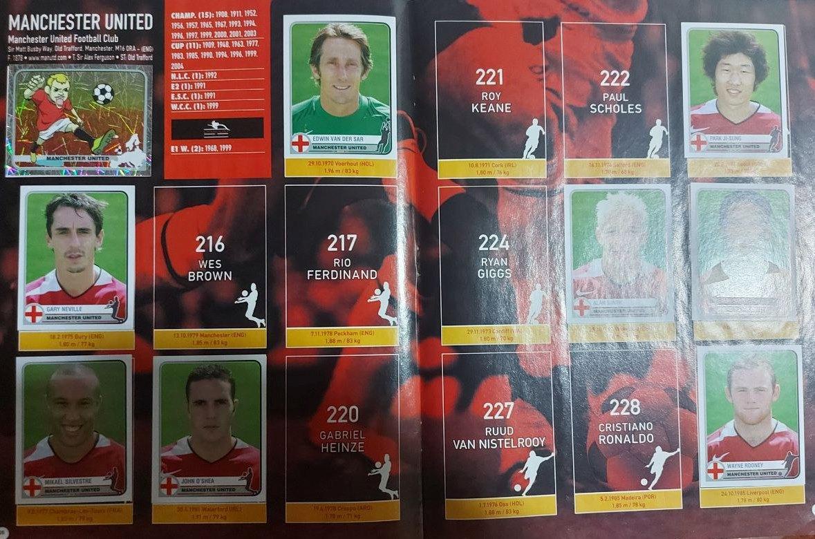 Альбом PANINI Champions of Europe 1955-2005 5