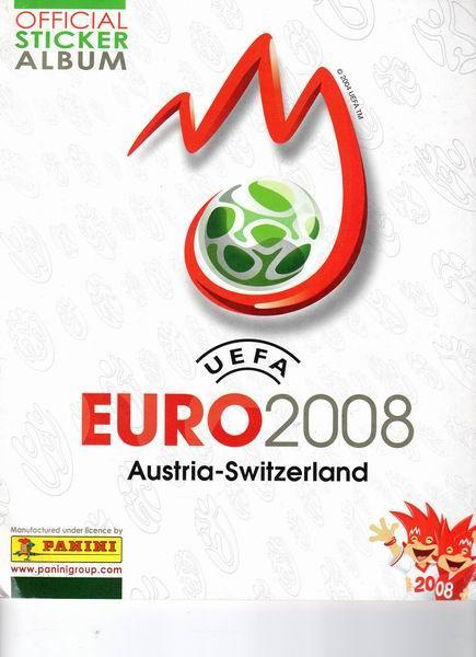 Альбом PANINI Чемпионат Европы - 2008