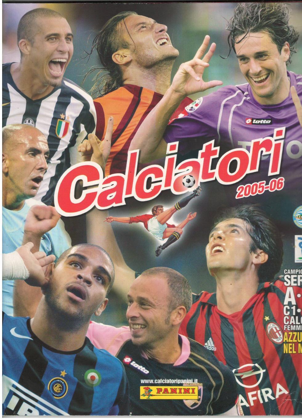 Альбом PANINI Calciatori 2005-06