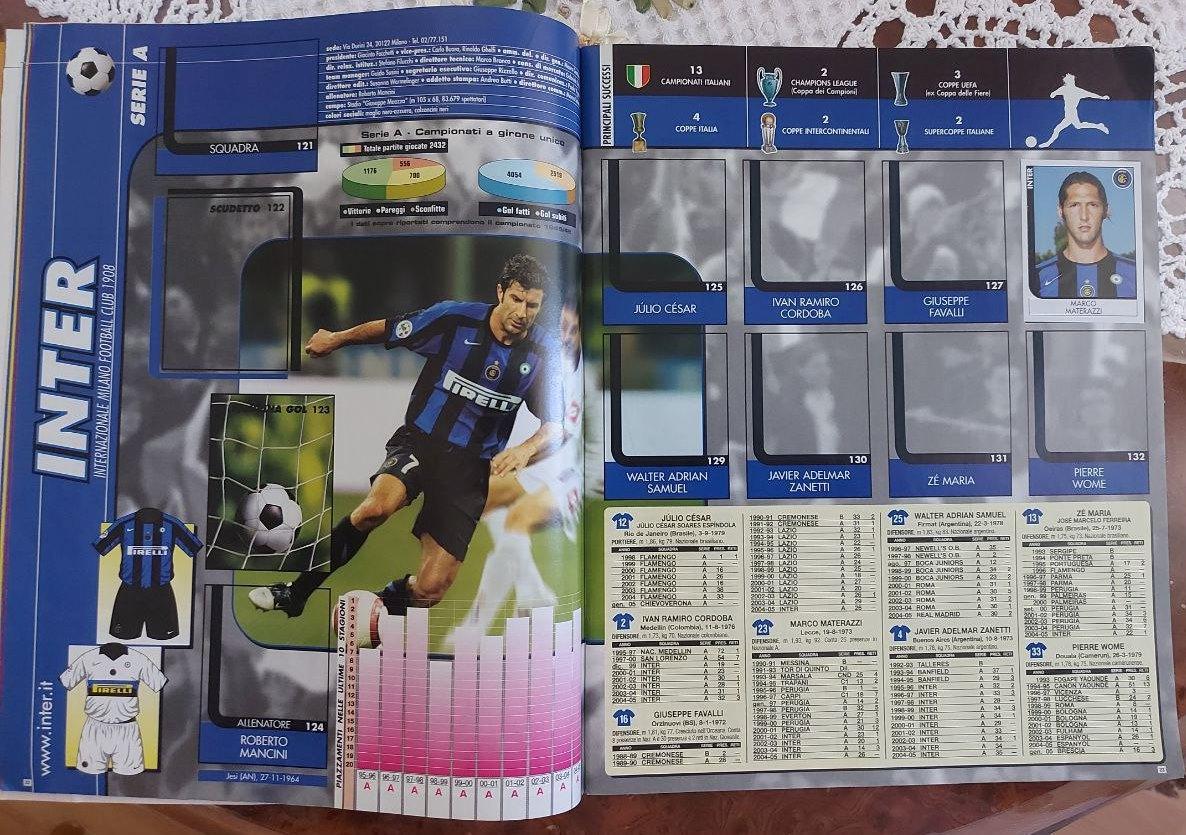 Альбом PANINI Calciatori 2005-06 3