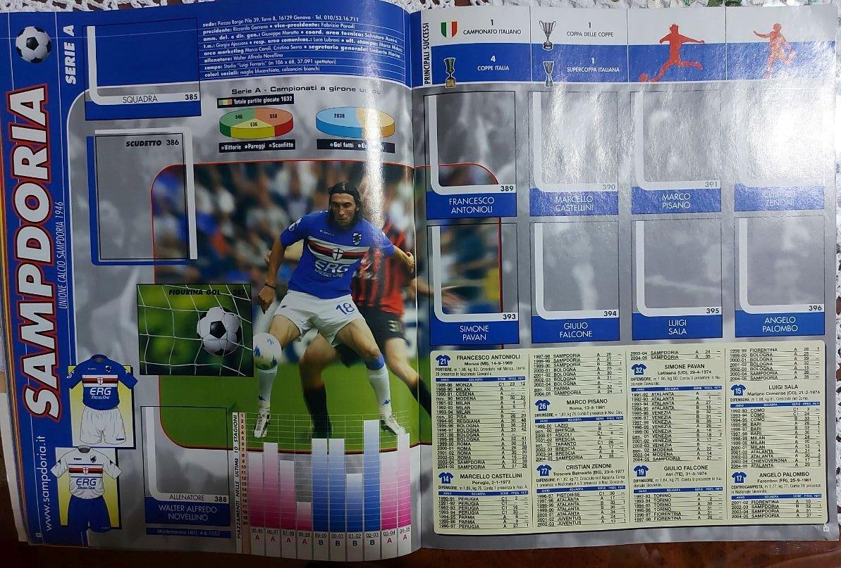 Альбом PANINI Calciatori 2005-06 5