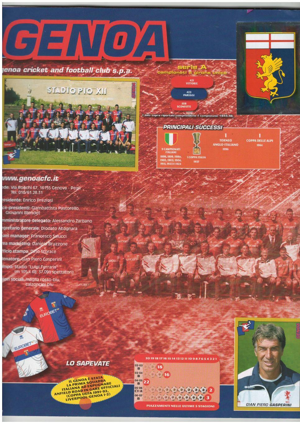 Альбом PANINI Calciatori 2007-08 4