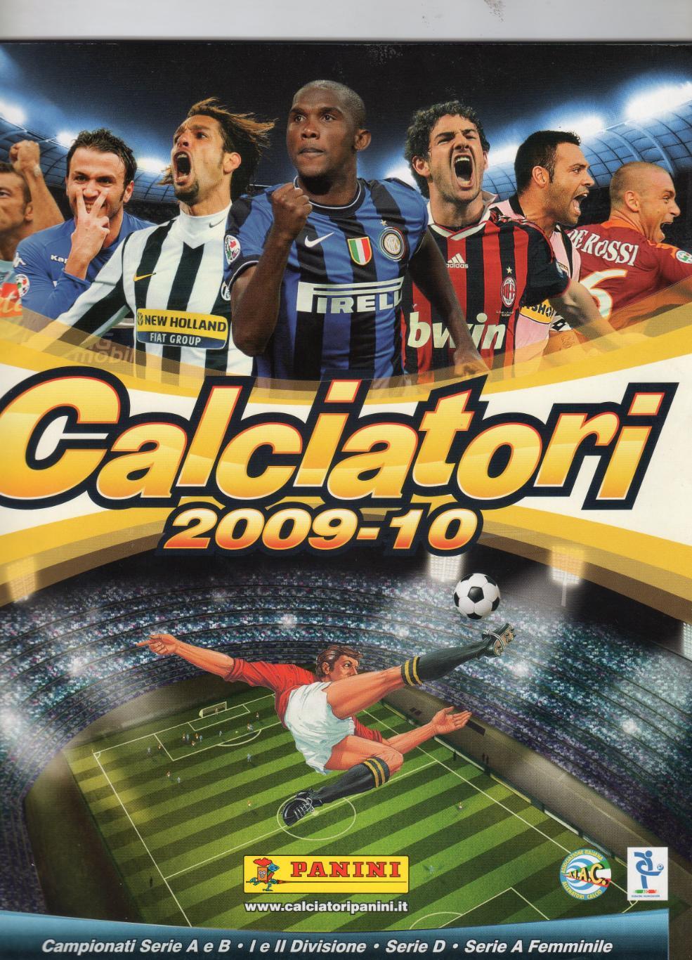 Альбом PANINI Calciatori 2009-10