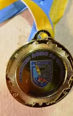 Медаль за первое место. Чемпионат АФНО по футболу. 2020-2021