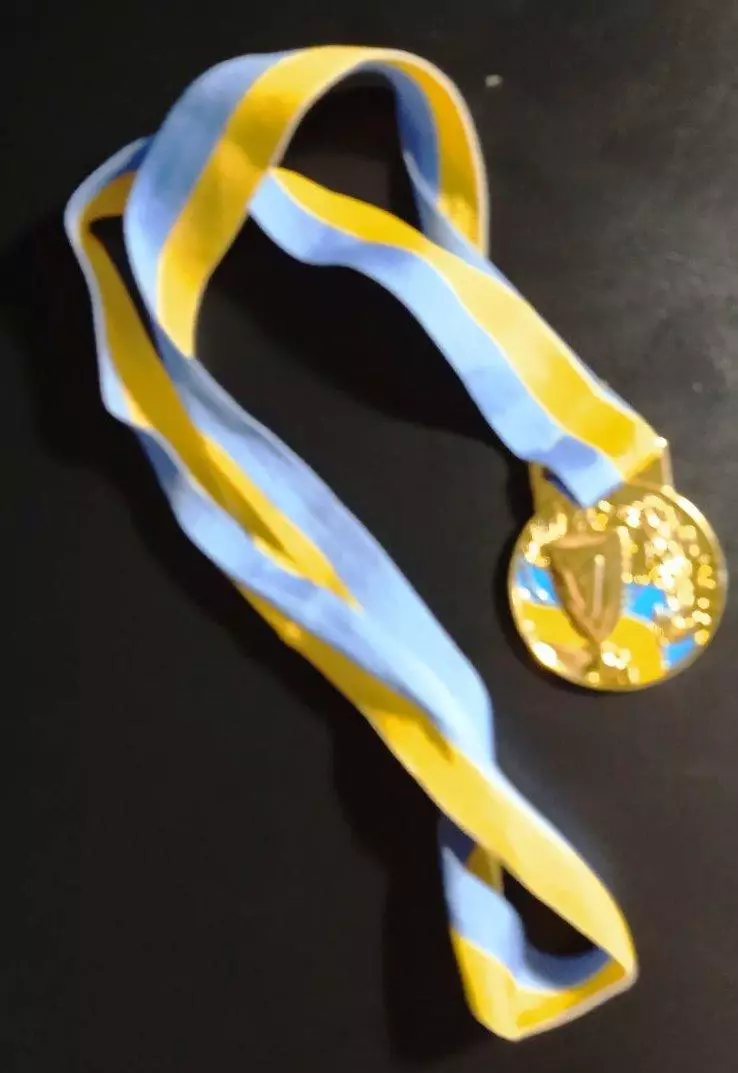 Медаль за первое место. 6 червня 2026 року 1