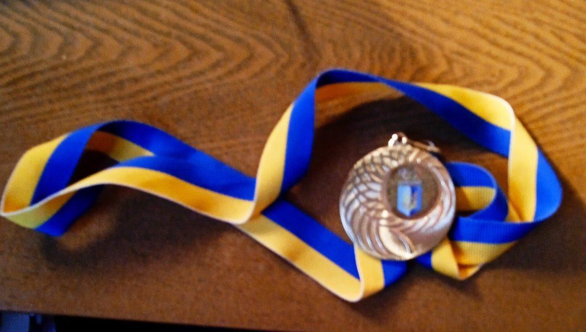 Памятная медаль НОК Украины