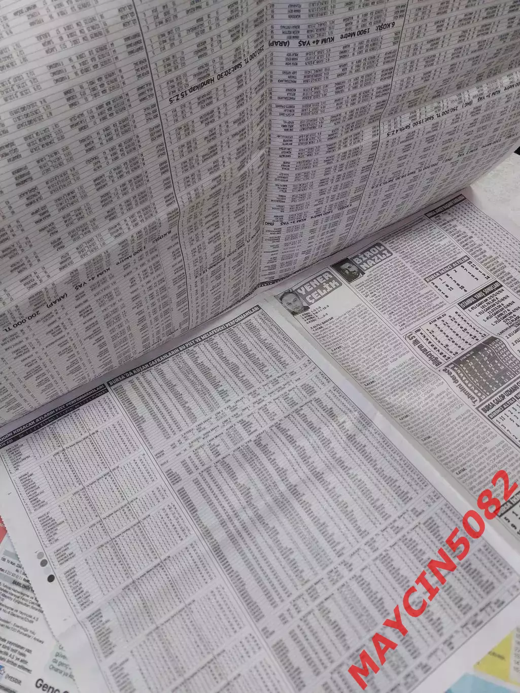 Турецкая газета Фанатик от 20.10.25 год. 1