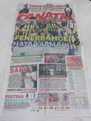 Турецкая газета Фанатик от 20.10.25 год.