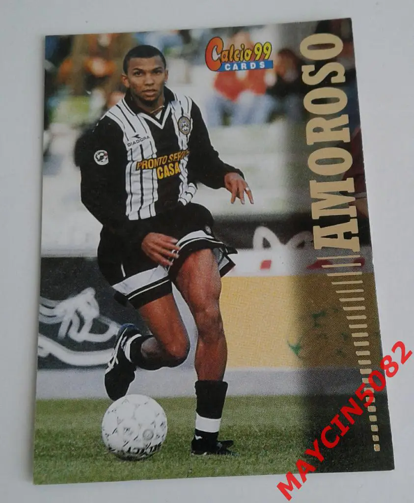 Карточка PANINI. Calcio 99. Марсио Аморозо Удинезе #93