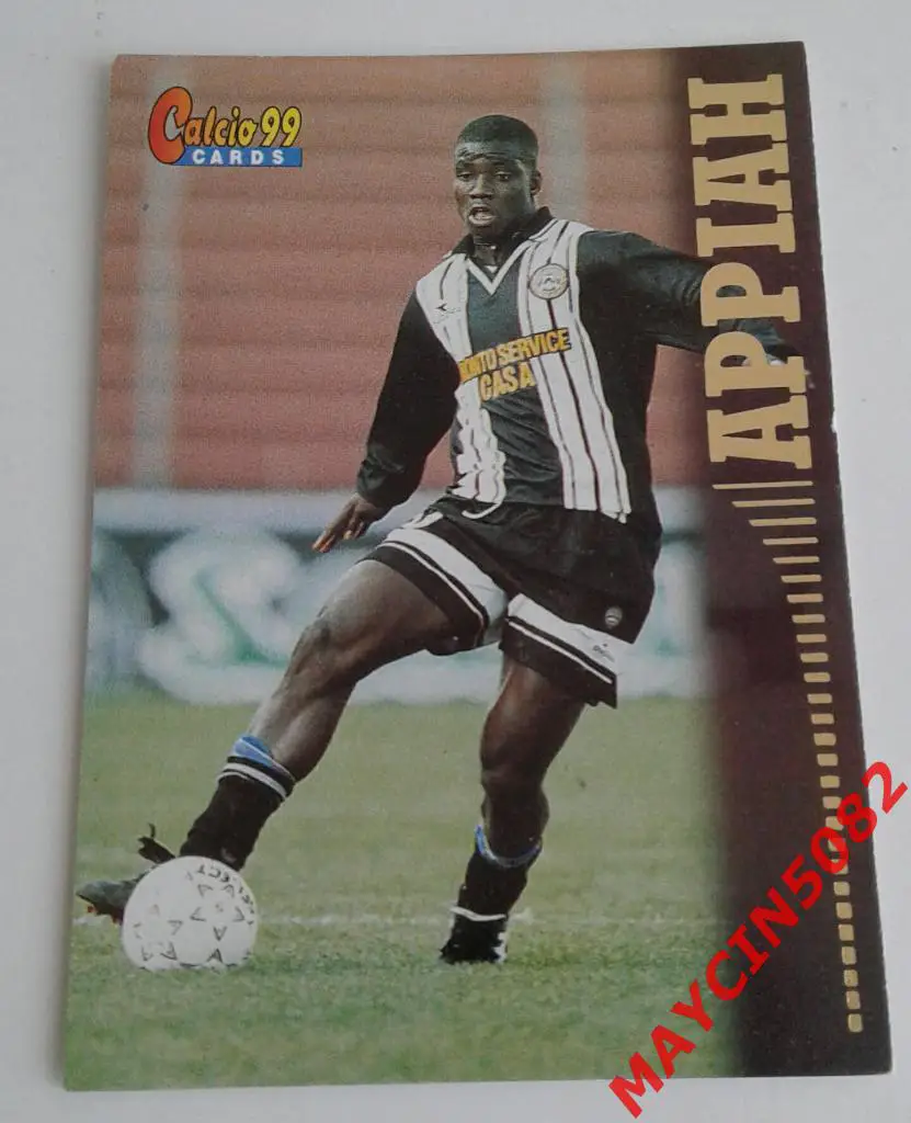 Карточка PANINI. Calcio 99. Стефан Аппия Удинезе #94