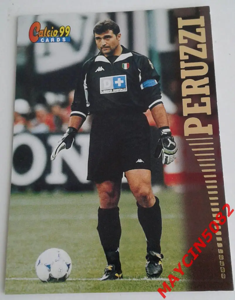 Карточка PANINI. Calcio 99. Анжело Перуцци Ювентус #46