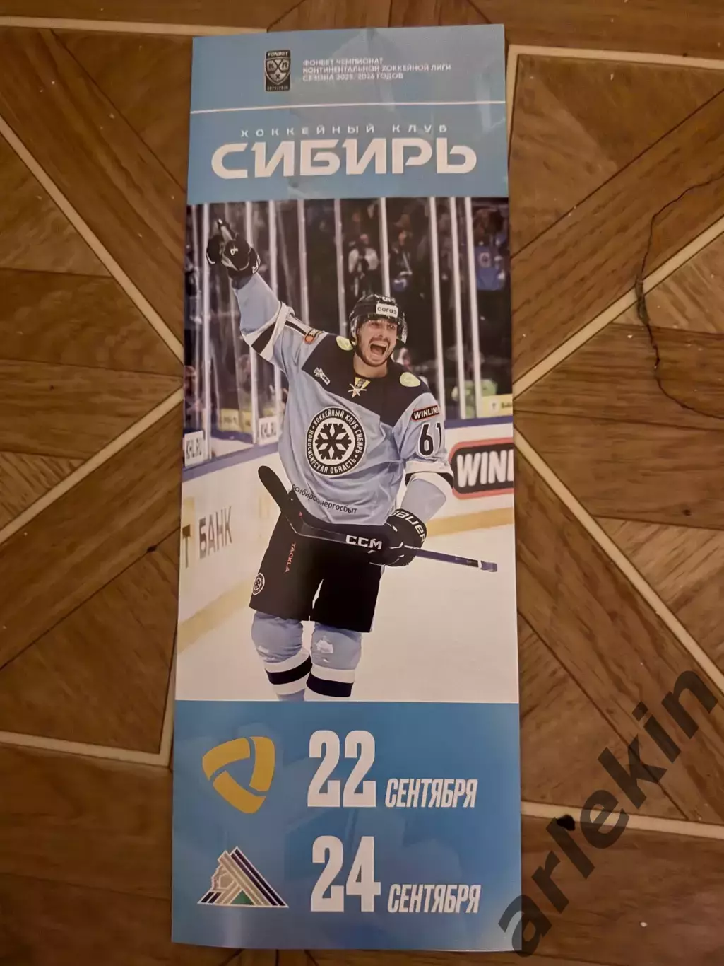 Сибирь Новосибирск – Северсталь Череповец / Салават Юлаев Уфа 22.09 и 24.09.2025