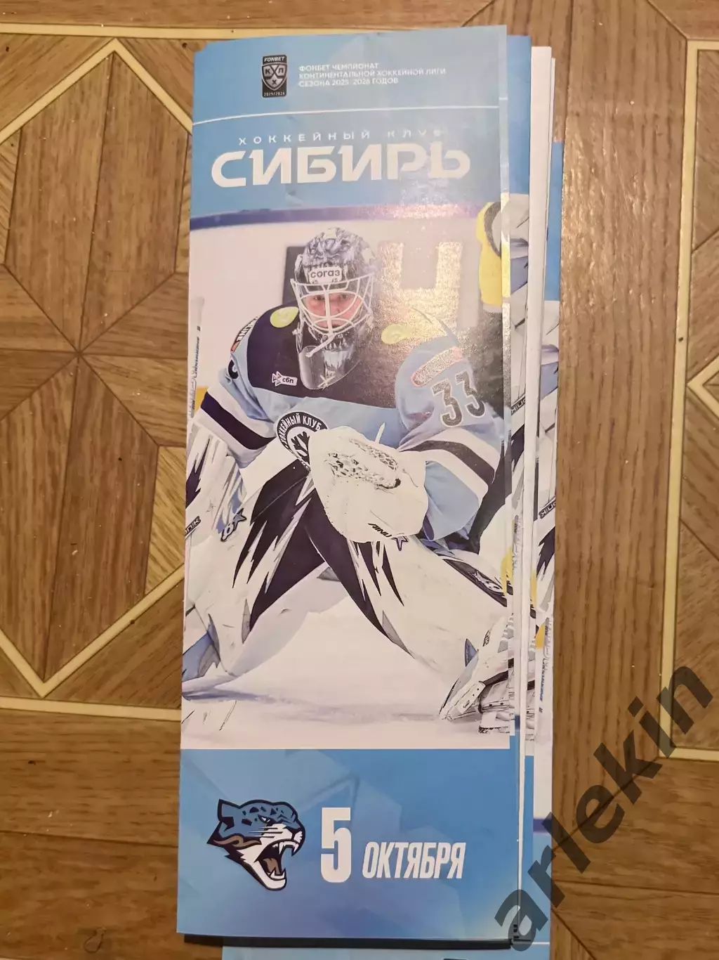 Сибирь Новосибирск – Барыс Астана Казахстан 05.10.2025 года