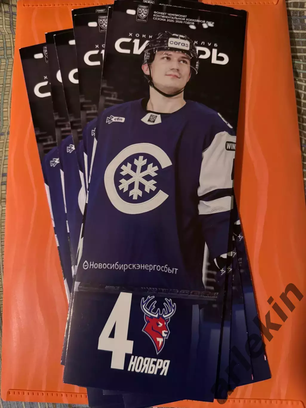 «Сибирь» Новосибирск - «Торпедо» Нижний Новгород 04.11.2025 года.