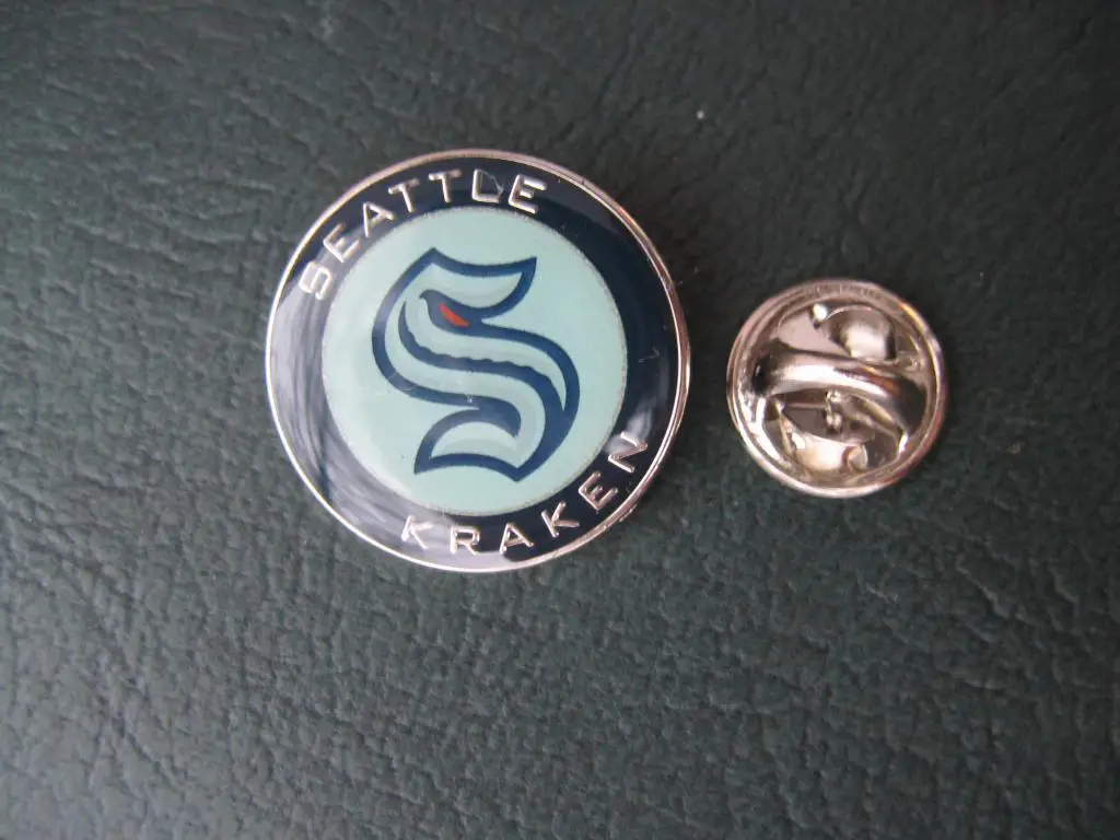 Значок ХК Сиэтл Кракен (Круглый) 1