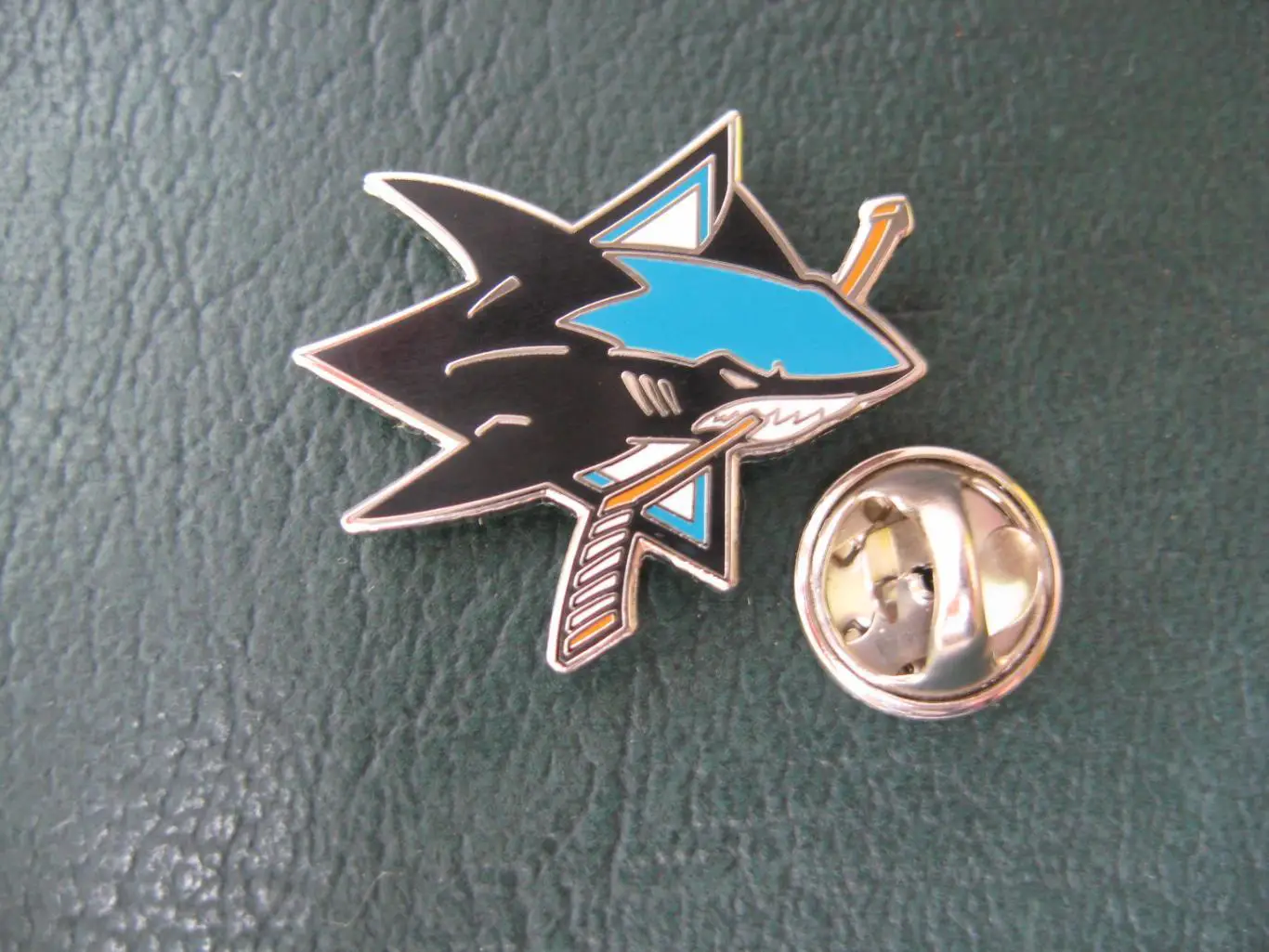 Значок ХК Сан-Хосе Шаркс (Логотип) 1