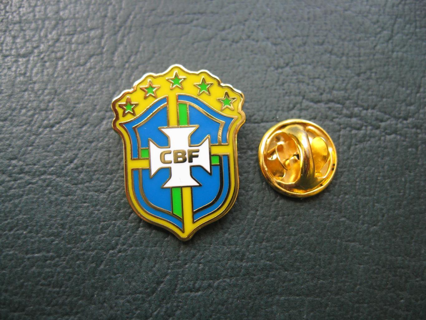 Значок Федерация футбола Бразилии 1