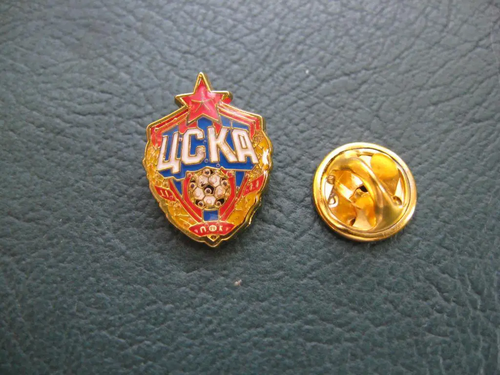 Значок ФК ЦСКА (Москва) 1