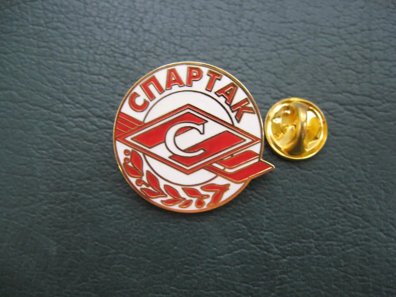 Значок ФК Спартак Москва (Большой с колосом)