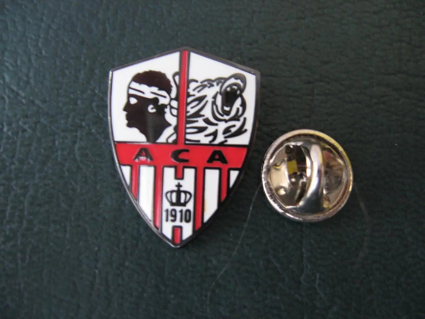 Значок ФК Аяччо Франция (Логотип) 1