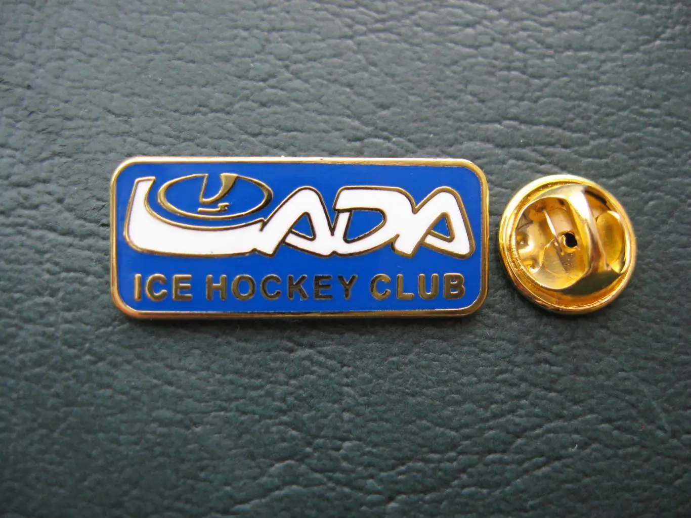 Значок ХК ЛАДА Тольятти (Эмблема Нью синяя) 1